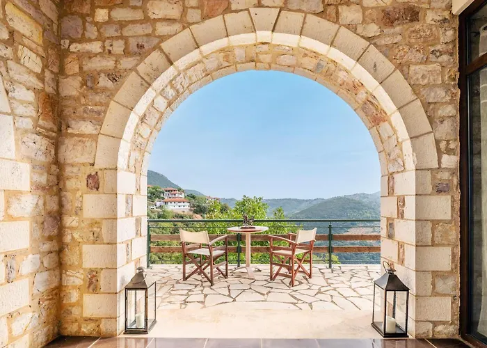 Mountain Oasis - Pool & Playground Near Neda Falls Kalitsaina