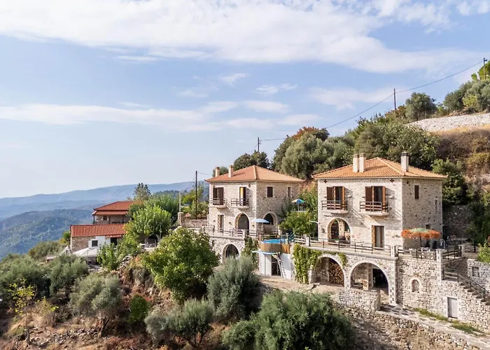Daire Mountain Oasis - Pool & Playground Near Neda Falls Kalitsaina